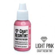 Краситель непрозрачный для смолы и полимеров CraftResinTint, Light Pink, светло-розовый (1шт)